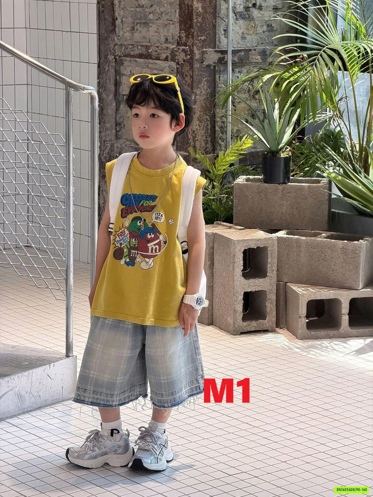 SÉT TANKTOP MIX SHORT JEANS FANSHU