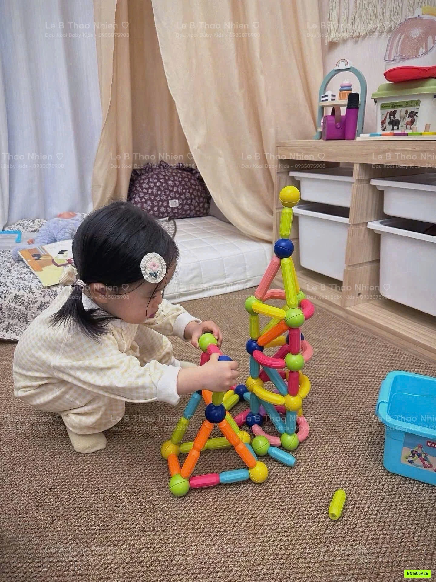 SÉT ĐỒ CHƠI NAM CHÂM TỪ TÍNH CHO BÉ