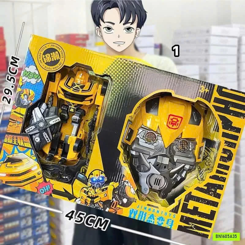 BỘ ĐỒ CHƠI ROBOT 2IN1 CHIẾN BINH BUMBLEBEE