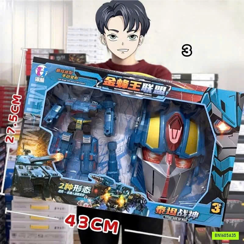 BỘ ĐỒ CHƠI ROBOT 2IN1 CHIẾN BINH BUMBLEBEE