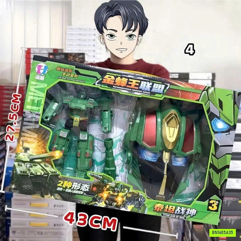 BỘ ĐỒ CHƠI ROBOT 2IN1 CHIẾN BINH BUMBLEBEE
