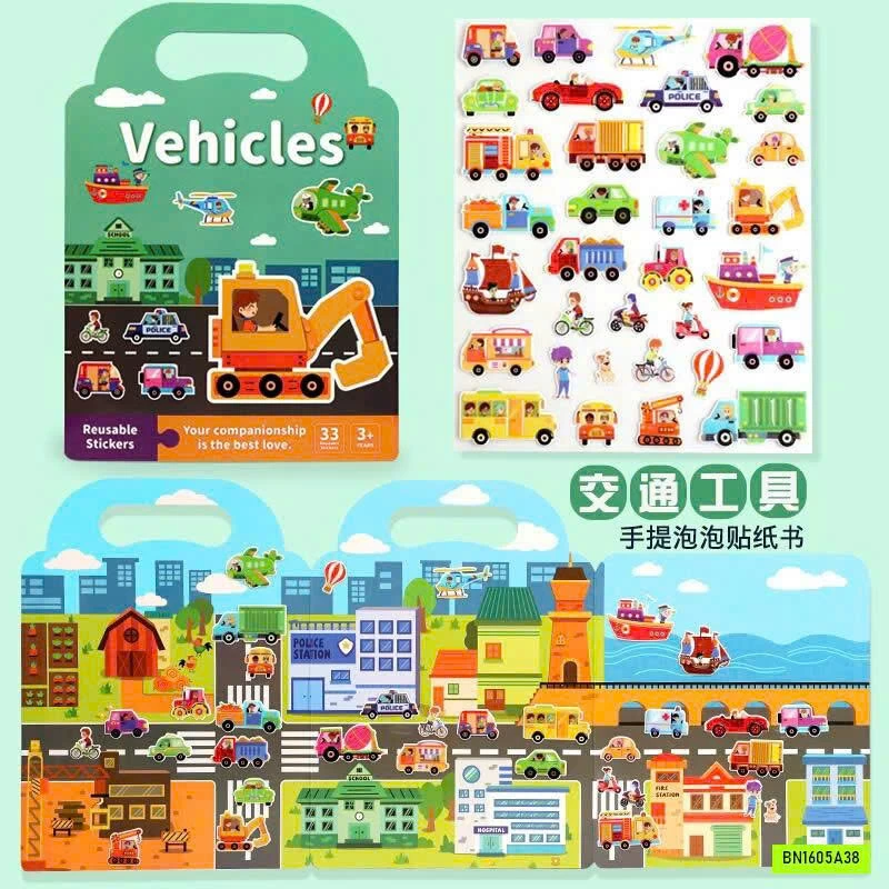 COMBO 6 QUYỂN STICKER