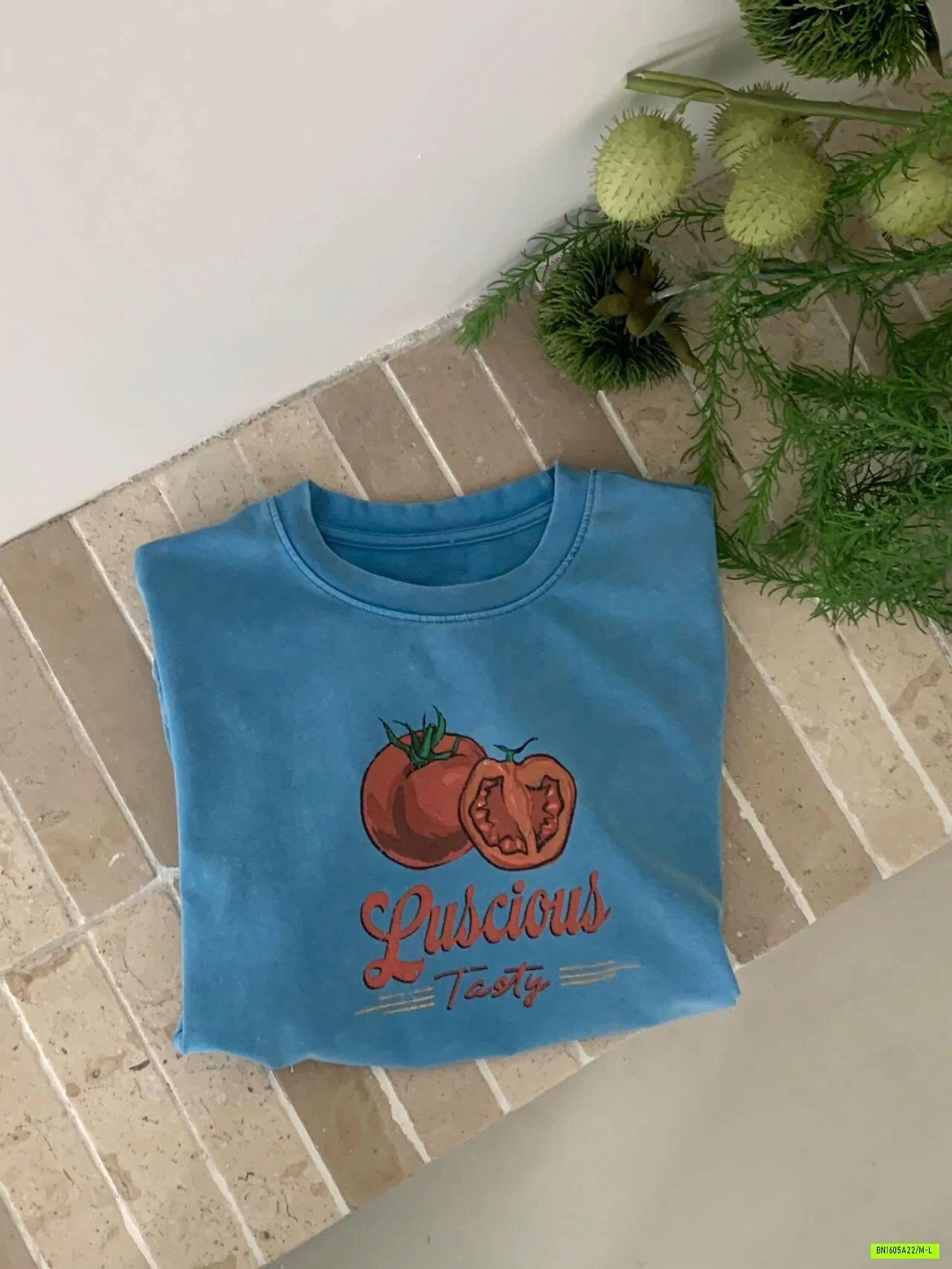 CROPTOP CÀ CHUA XANH COBAN