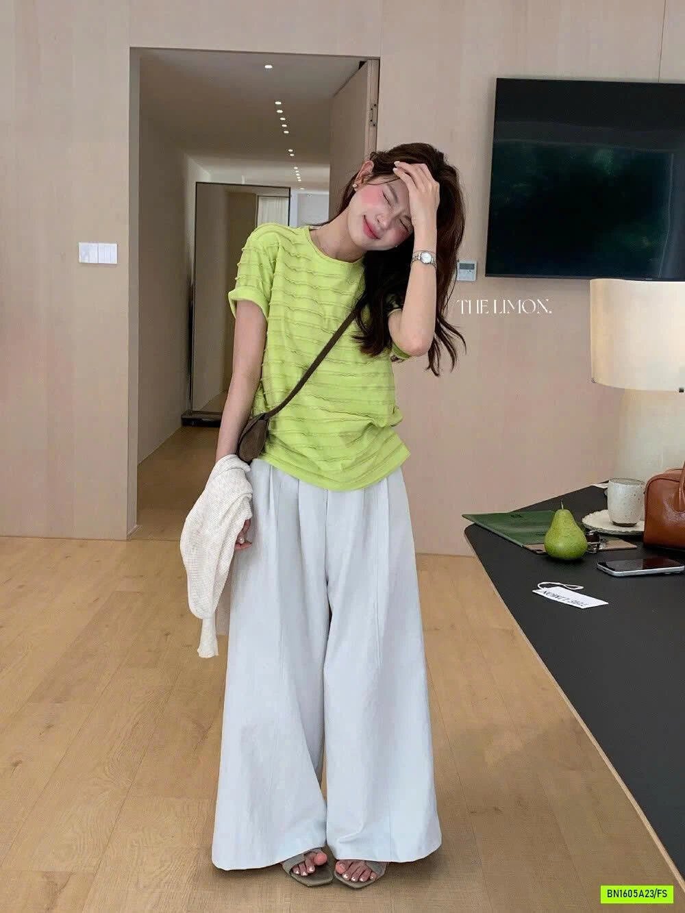 ÁO THUN GÂN NỔI LIMON
