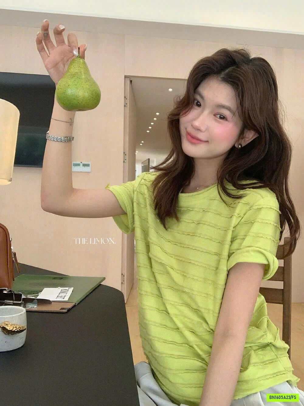 ÁO THUN GÂN NỔI LIMON