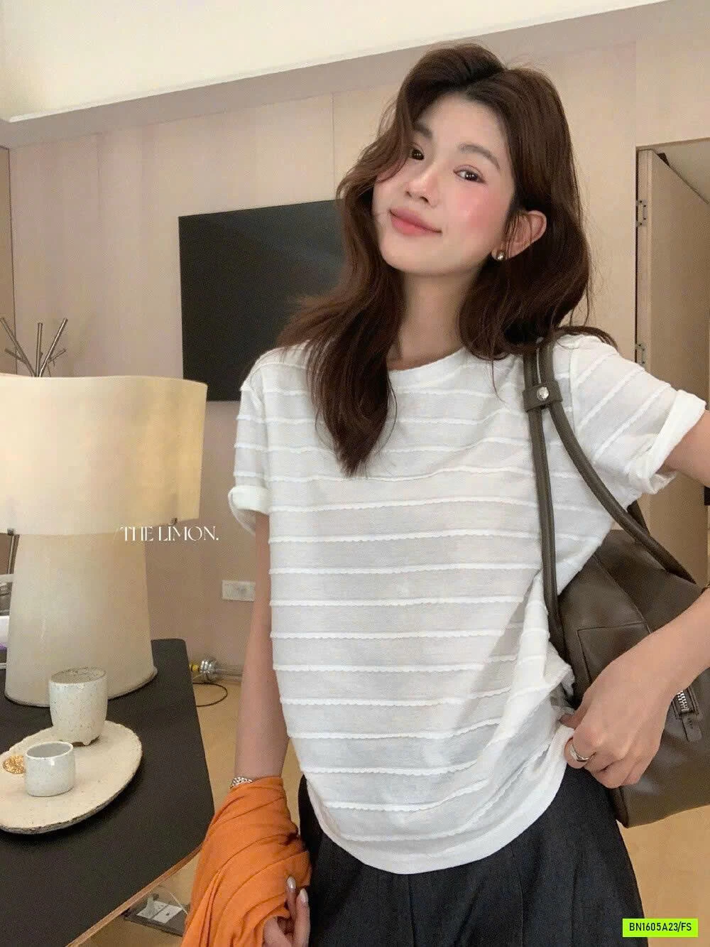 ÁO THUN GÂN NỔI LIMON