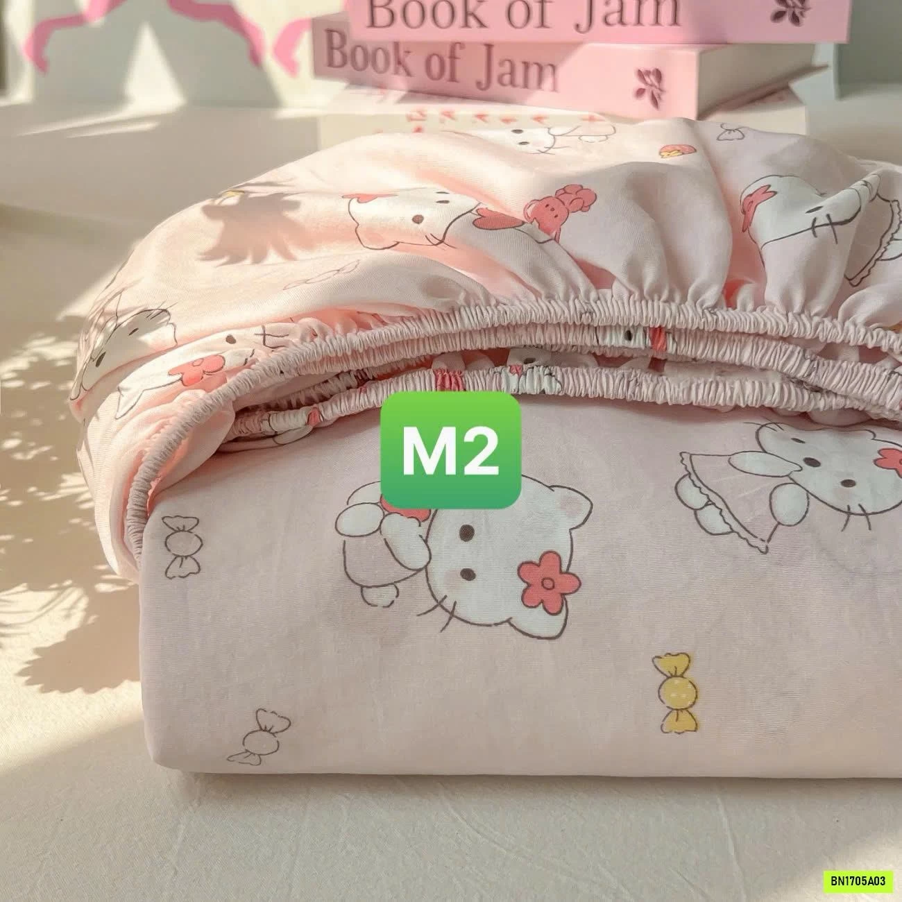 GA COTTON DỄ THƯƠNG KÈM VỎ GỐI
