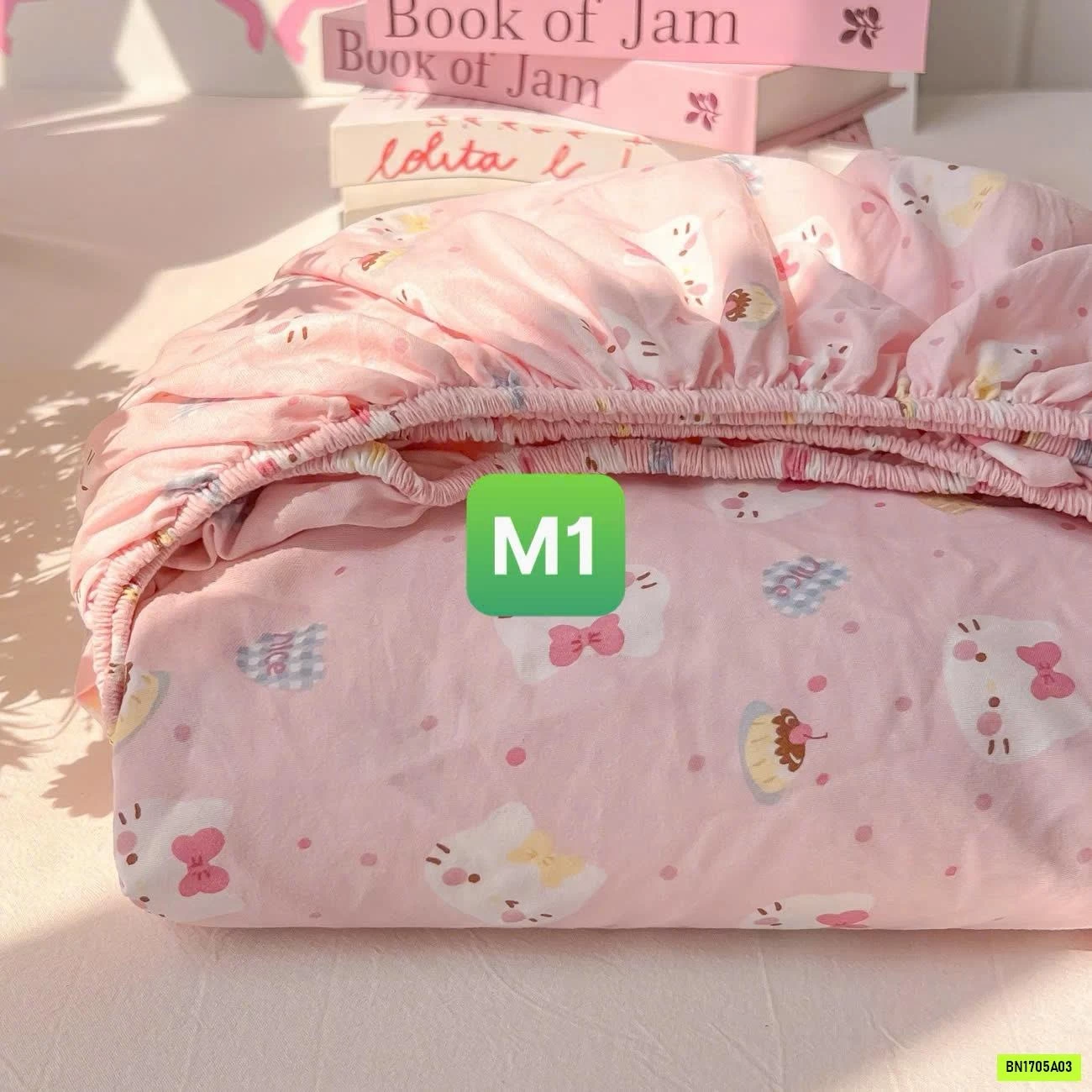 GA COTTON DỄ THƯƠNG KÈM VỎ GỐI