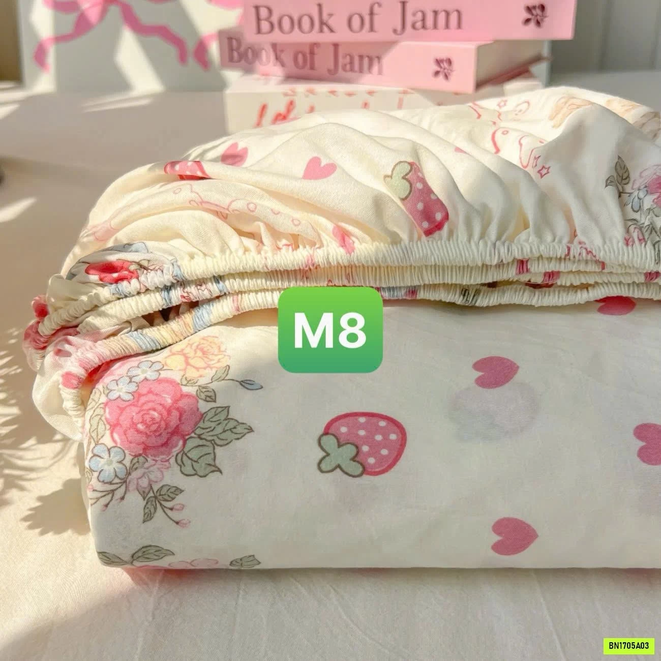 GA COTTON DỄ THƯƠNG KÈM VỎ GỐI