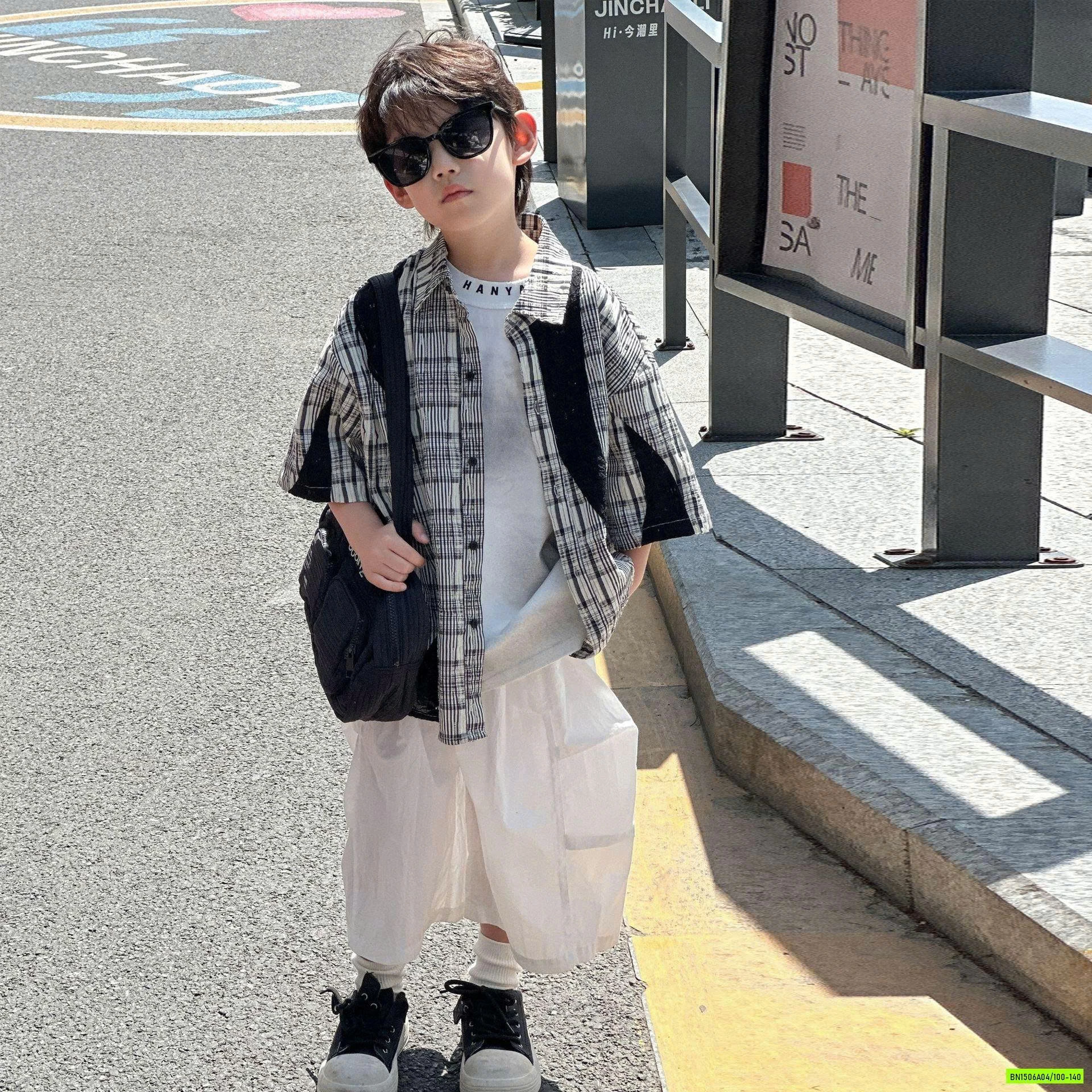 SÉT SƠ MI CARO MIX ÁO LOANG XUẤT HÀN