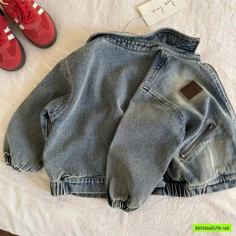 KHOÁC JEANS BO GẤU MMY