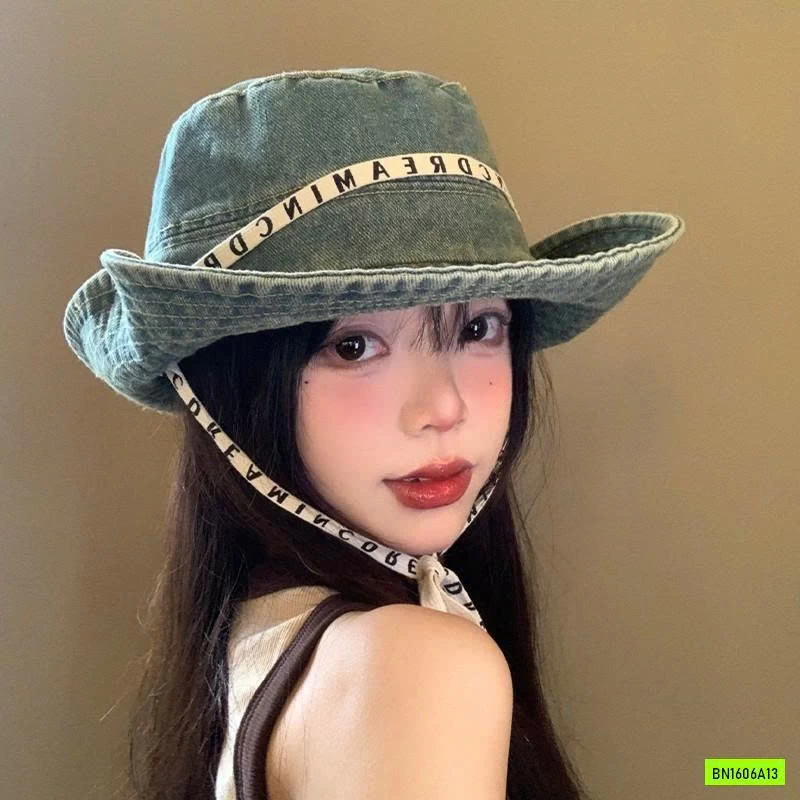 BUCKET JEANS BUỘC DÂY