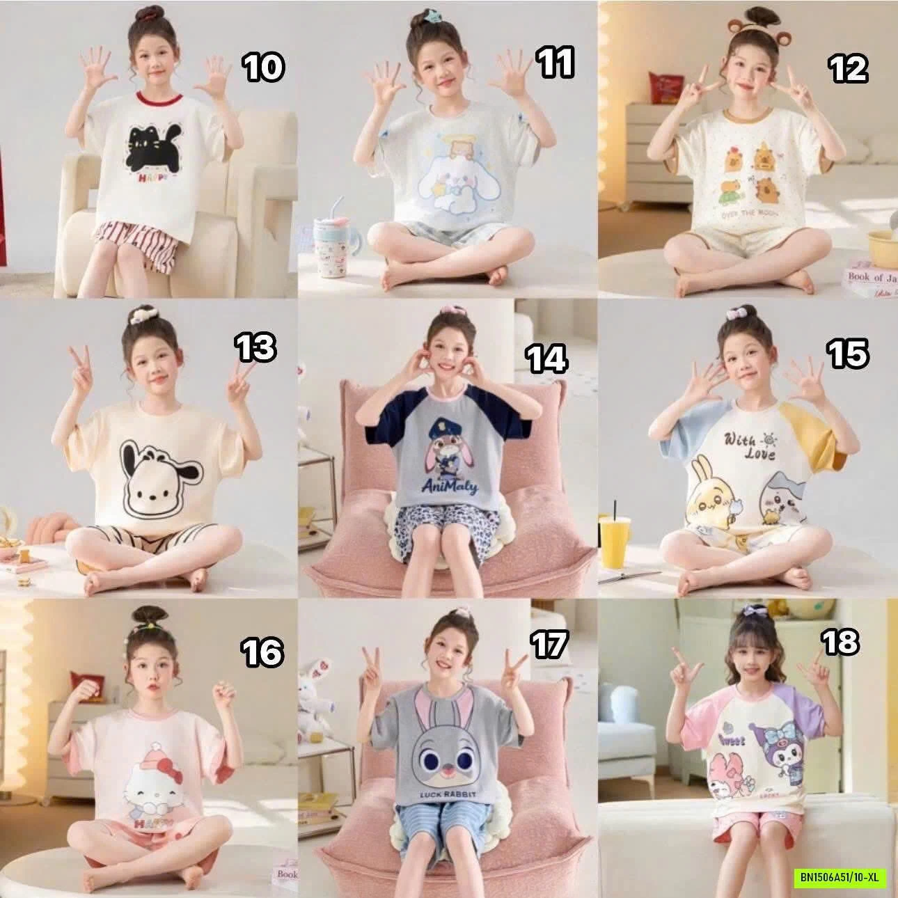 BỘ SHORT MẶC NHÀ CHO MẸ VÀ BÉ