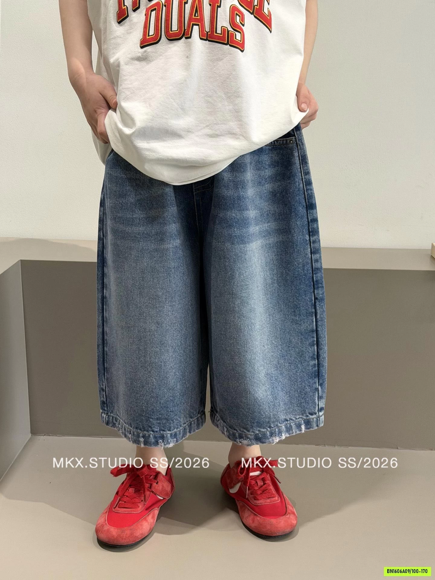 JEANS LỠ ỐNG RỘNG