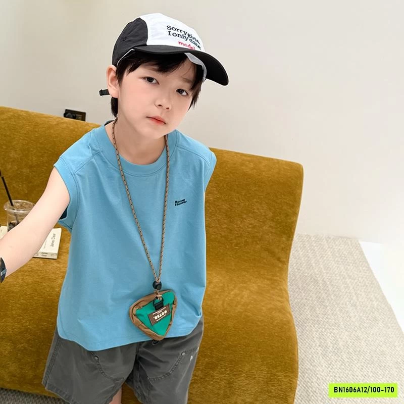 ÁO SÁT NÁCH TRƠN MÀU BĂNG LẠNH 26D007 AMBB