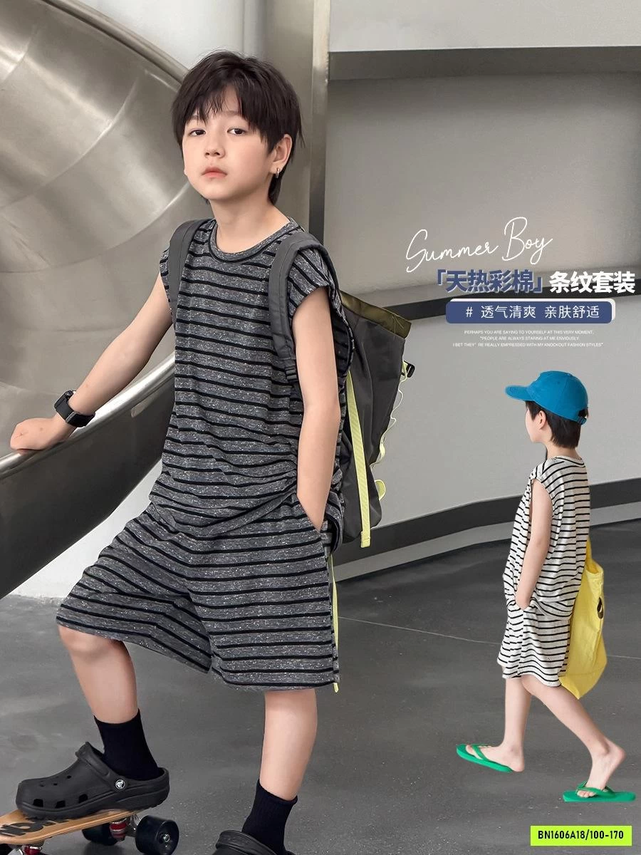SÉT TANKTOP KẺ 26C274 AMBB