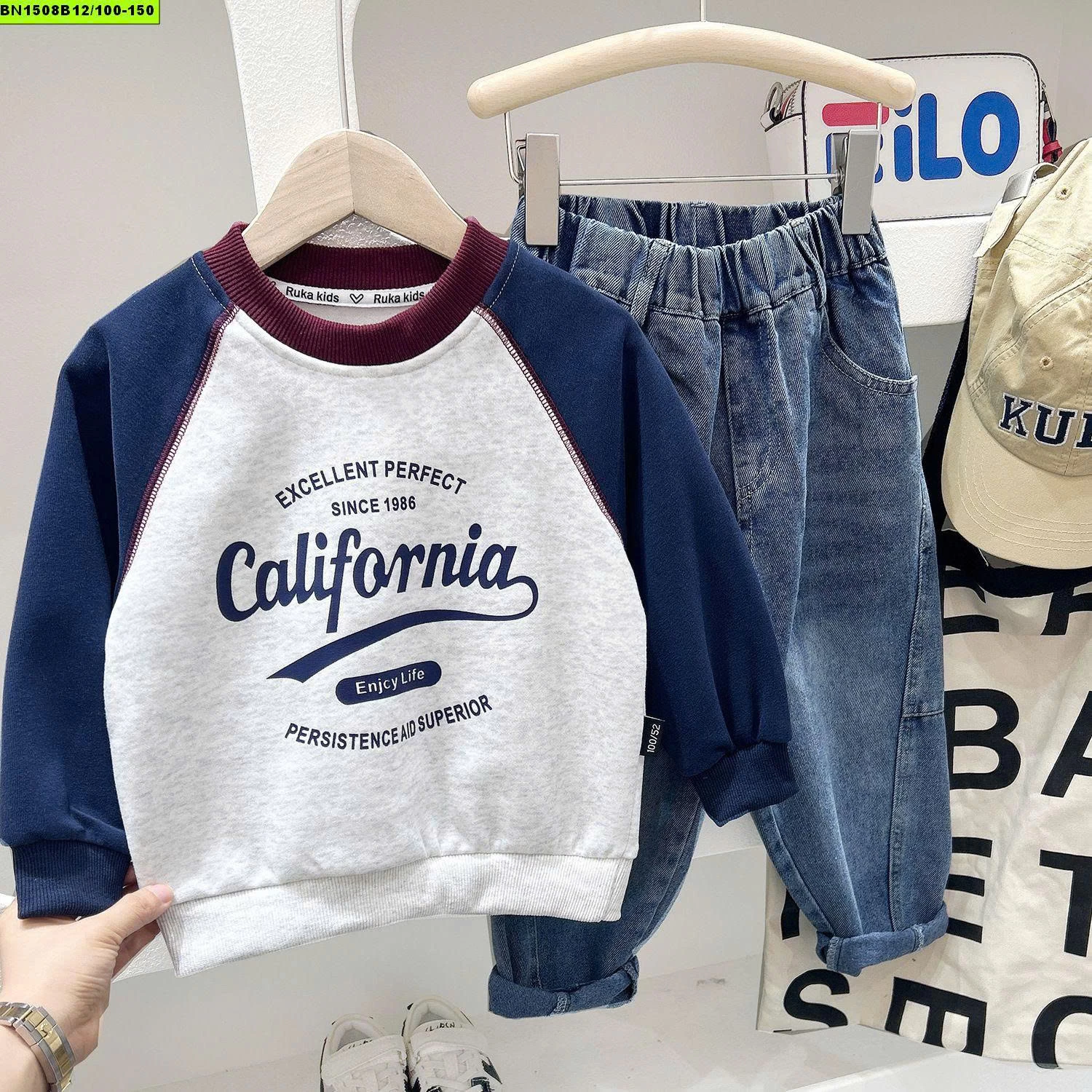 ÁO NỈ CALIFORNIA