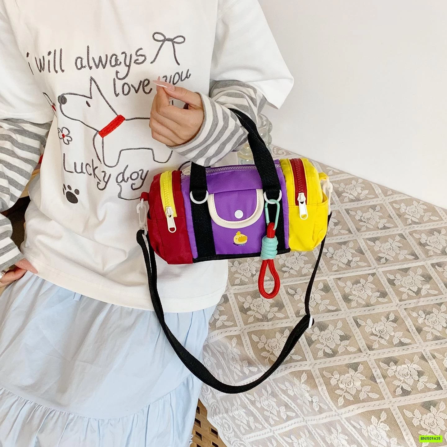 TÚI TRỐNG MINI SẮC MÀU