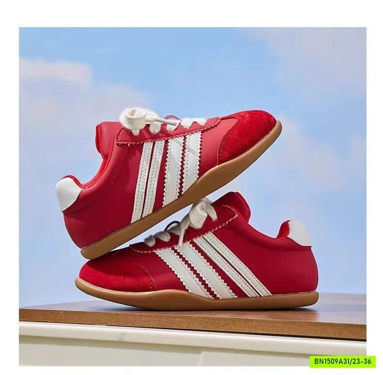 GIÀY DA LỘN 3 SỌC BUỘC DÂY