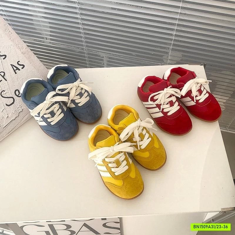 GIÀY DA LỘN 3 SỌC BUỘC DÂY