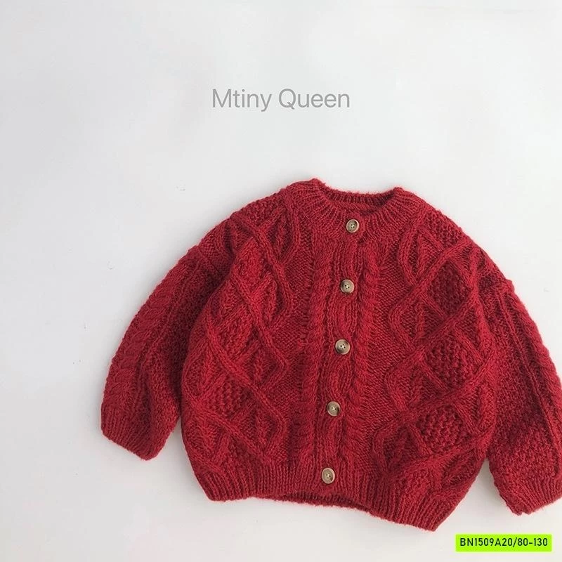 KHOÁC LEN ĐỎ VẶN THỪNG MTINYQUEEN