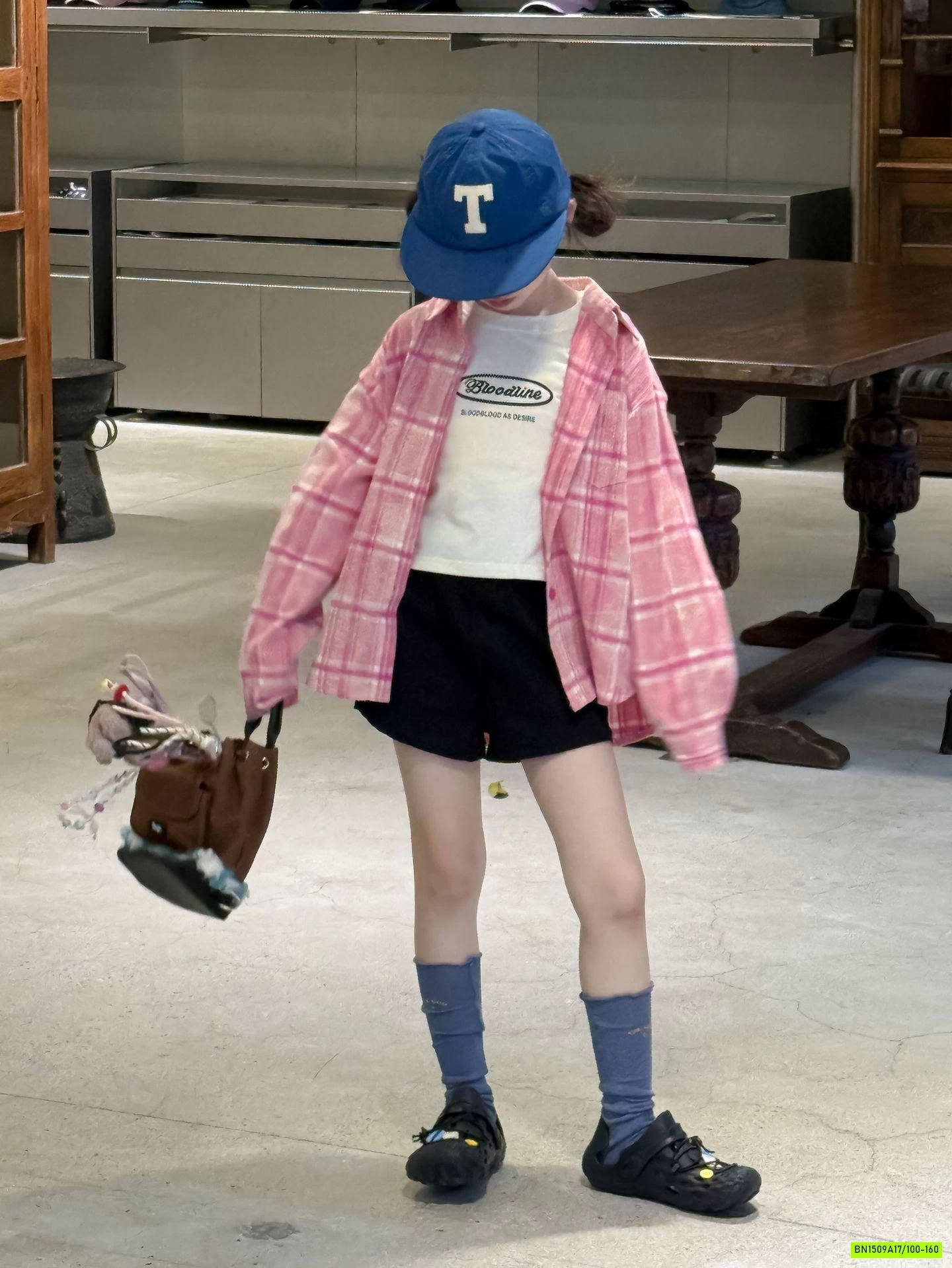 SƠ MI DÀI TAY CARO HỒNG