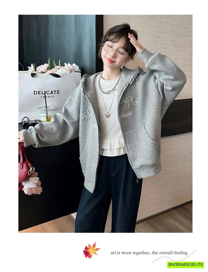 KHOÁC NỈ XÁM NƠ SZ ĐẠI