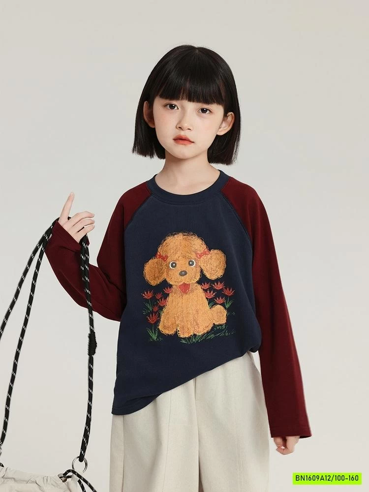 ÁO THUN PHỐI MÀU TAY IN HÌNH