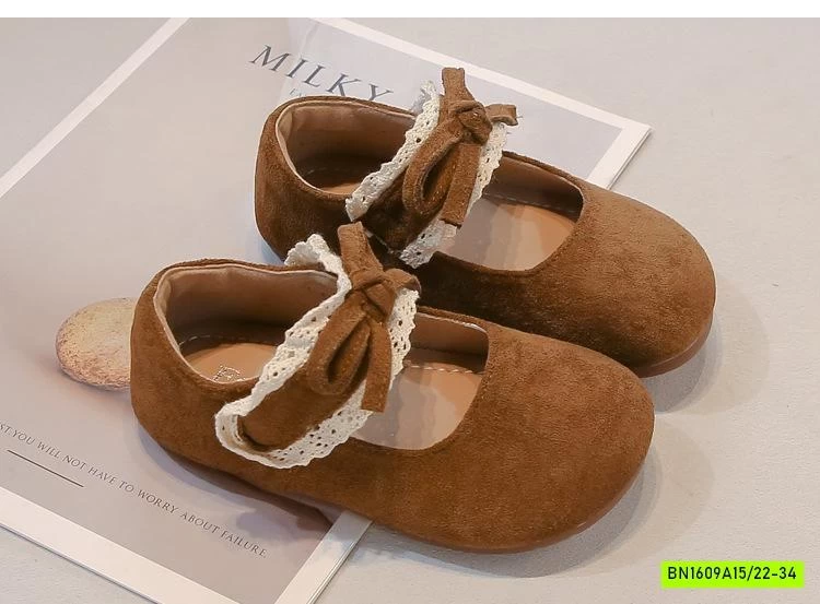 GIÀY DA LỘN PHỐI REN