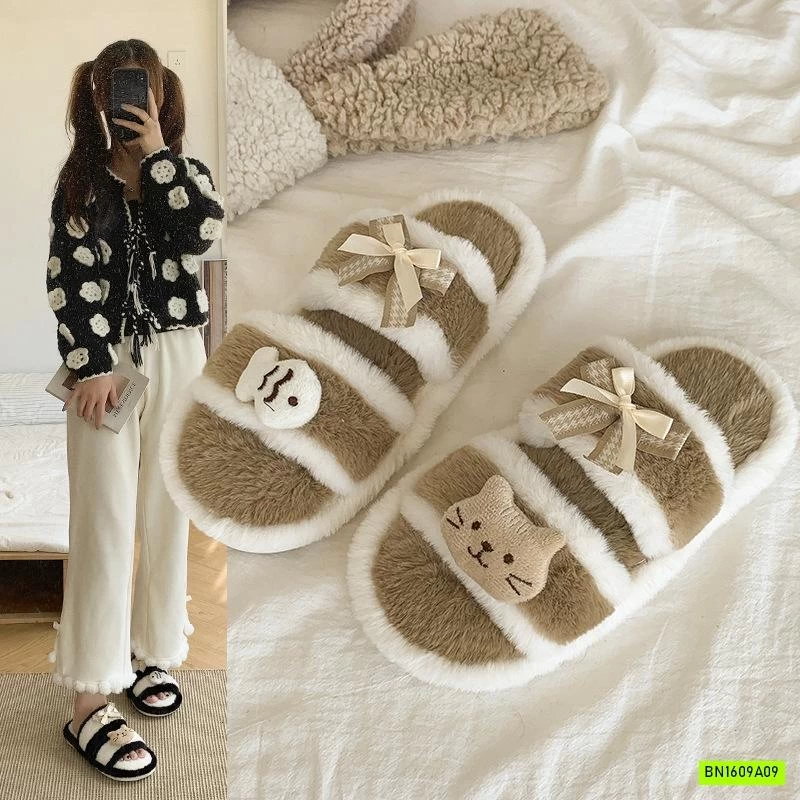 DÉP LÔNG MÈO 2 QUAI NGANG