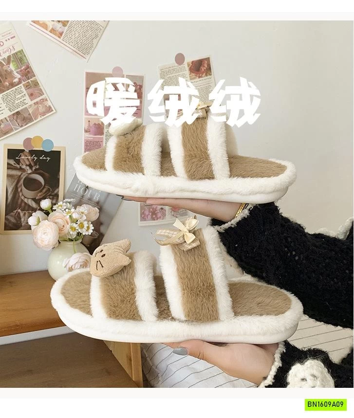 DÉP LÔNG MÈO 2 QUAI NGANG