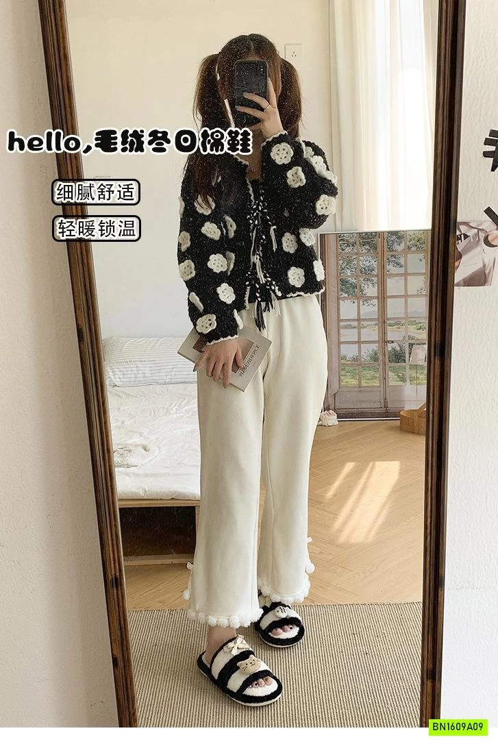 DÉP LÔNG MÈO 2 QUAI NGANG