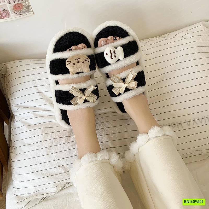 DÉP LÔNG MÈO 2 QUAI NGANG