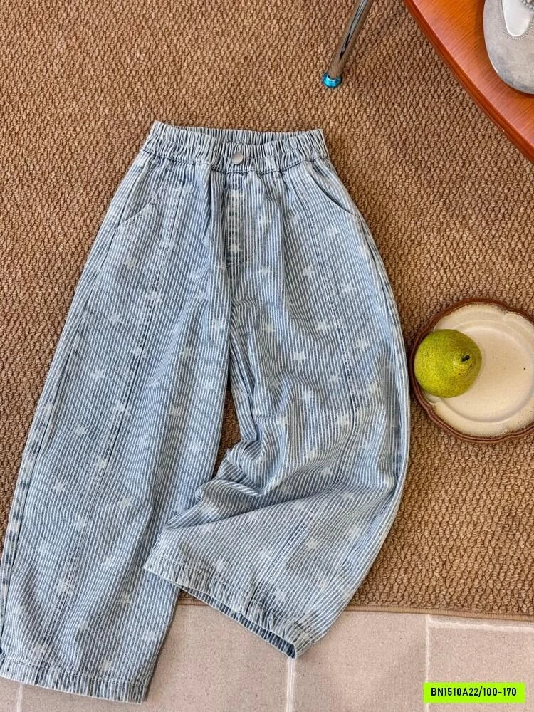 JEANS BAGGY NGÔI SAO 26F057 AMBB