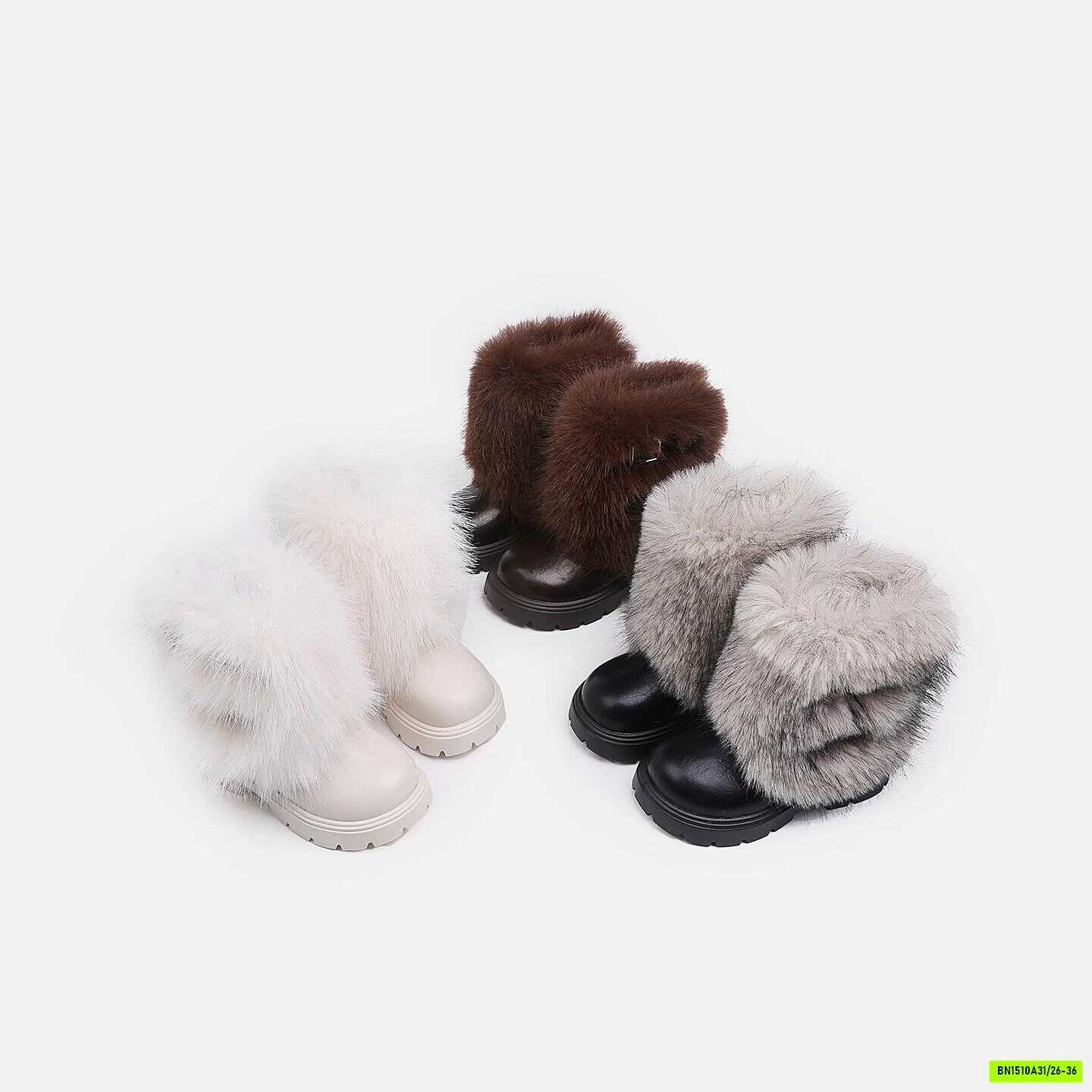 BOOT TIỂU THƯ PHỐI LÔNG LÓT NHUNG