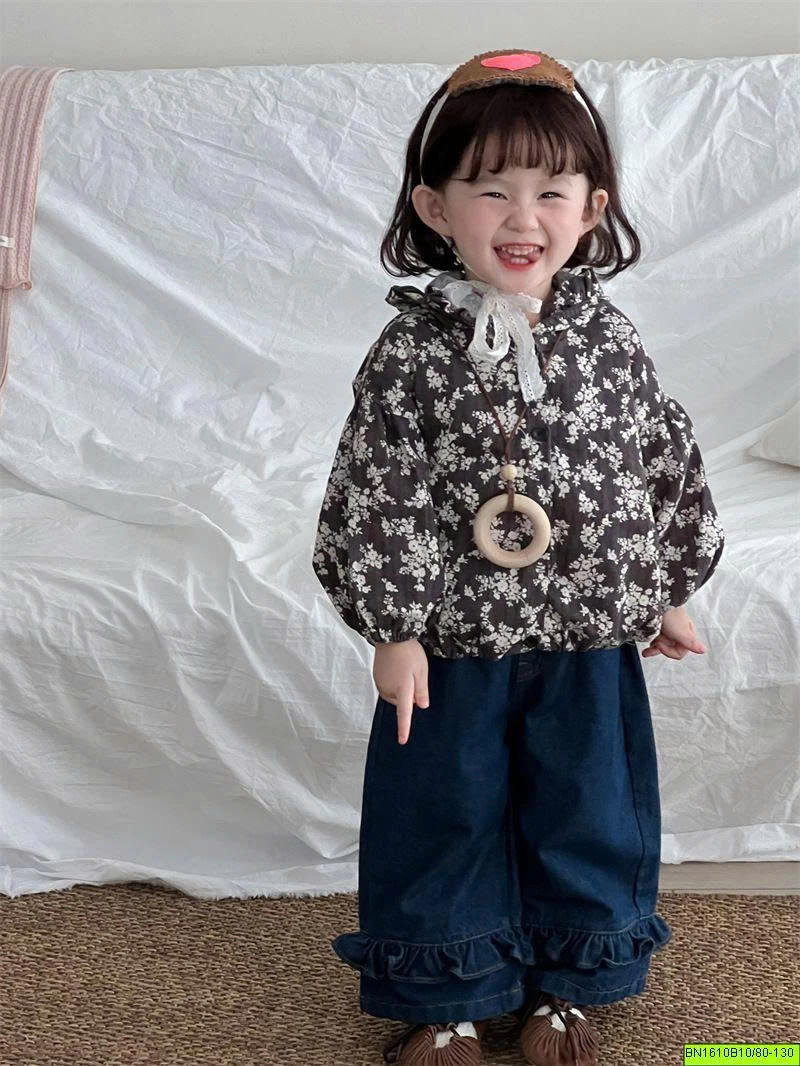 QUẦN JEAN BÁNH BÈO BÉ GÁI