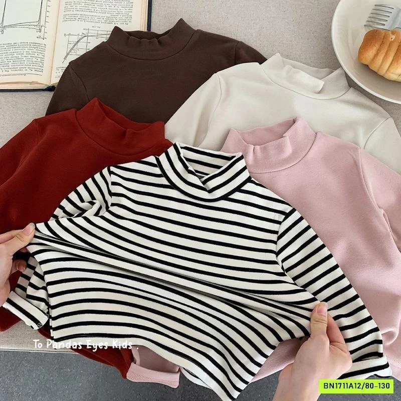 ÁO NỈ GIỮ NHIỆT TRƠN MÀU