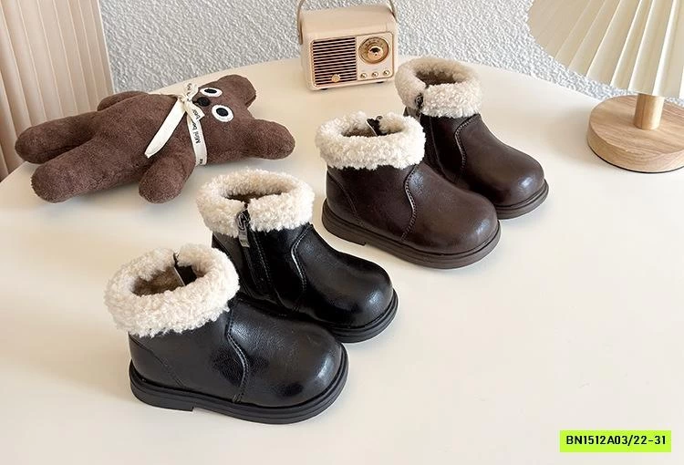 BOOT CỔ LÔNG LÓT NHUNG