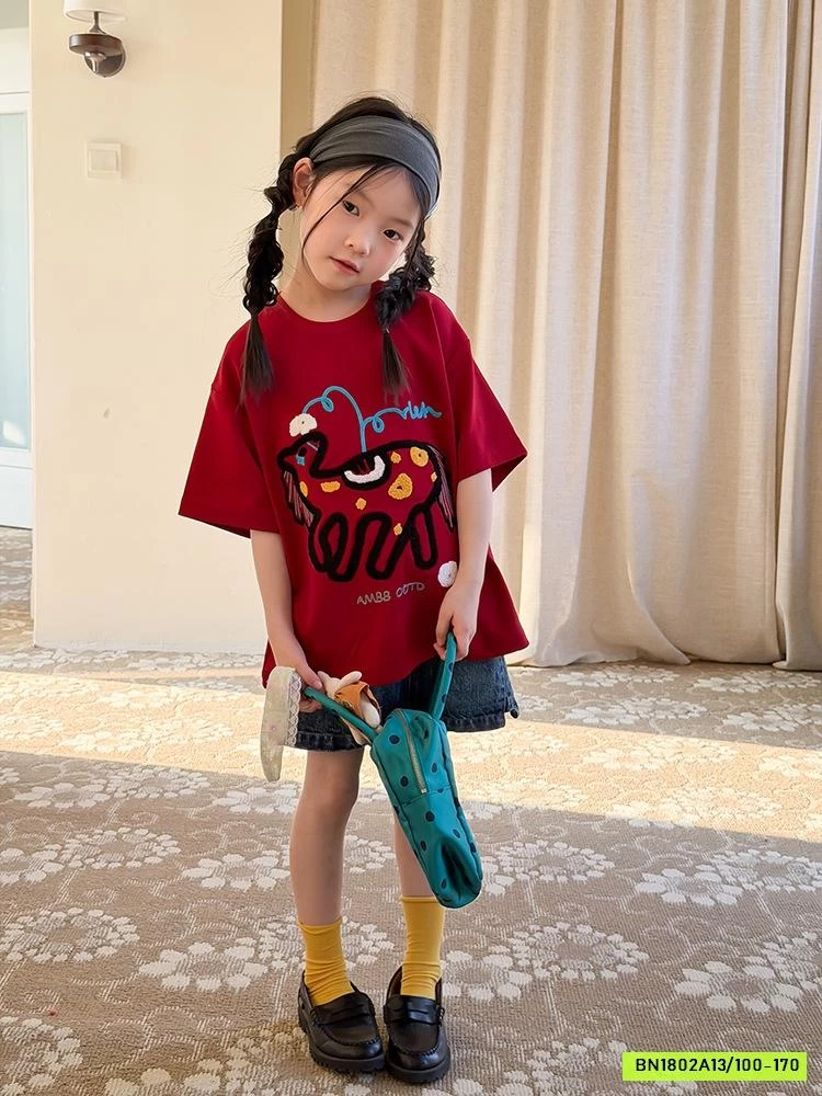 ÁO THUN NGỰA ĐỎ 26A005 AMBB