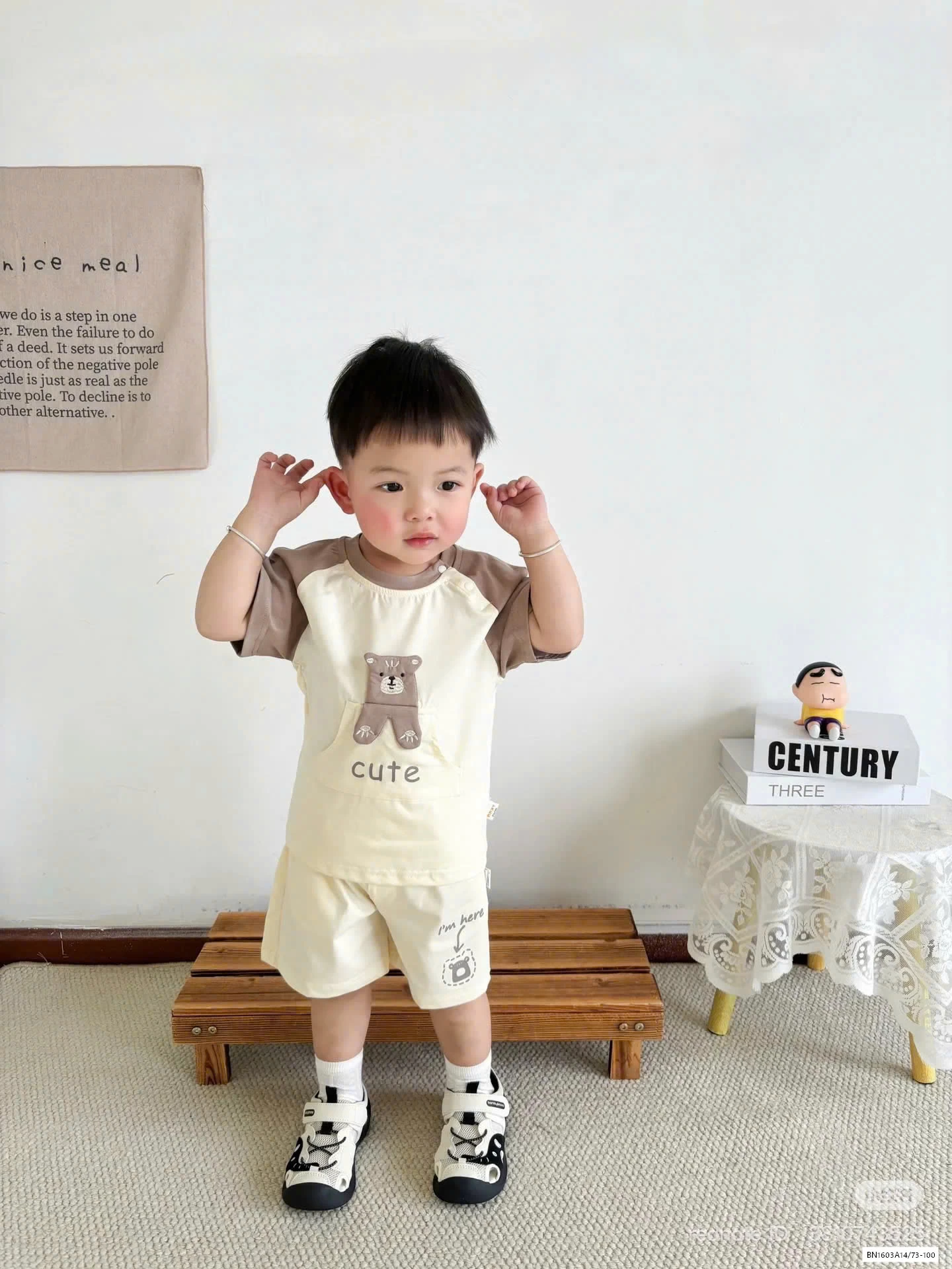 SÉT BỘ GẤU KEM KUTE