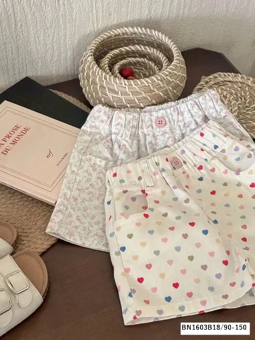 QUẦN SHORT BÉ GÁI