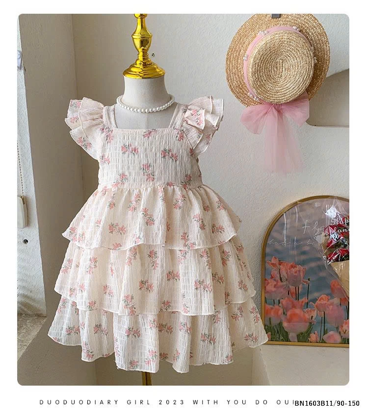 ĐẦM CÔNG CHÚA XÔ ĐŨI ĐÍNH NƠ CÁNH TIÊN