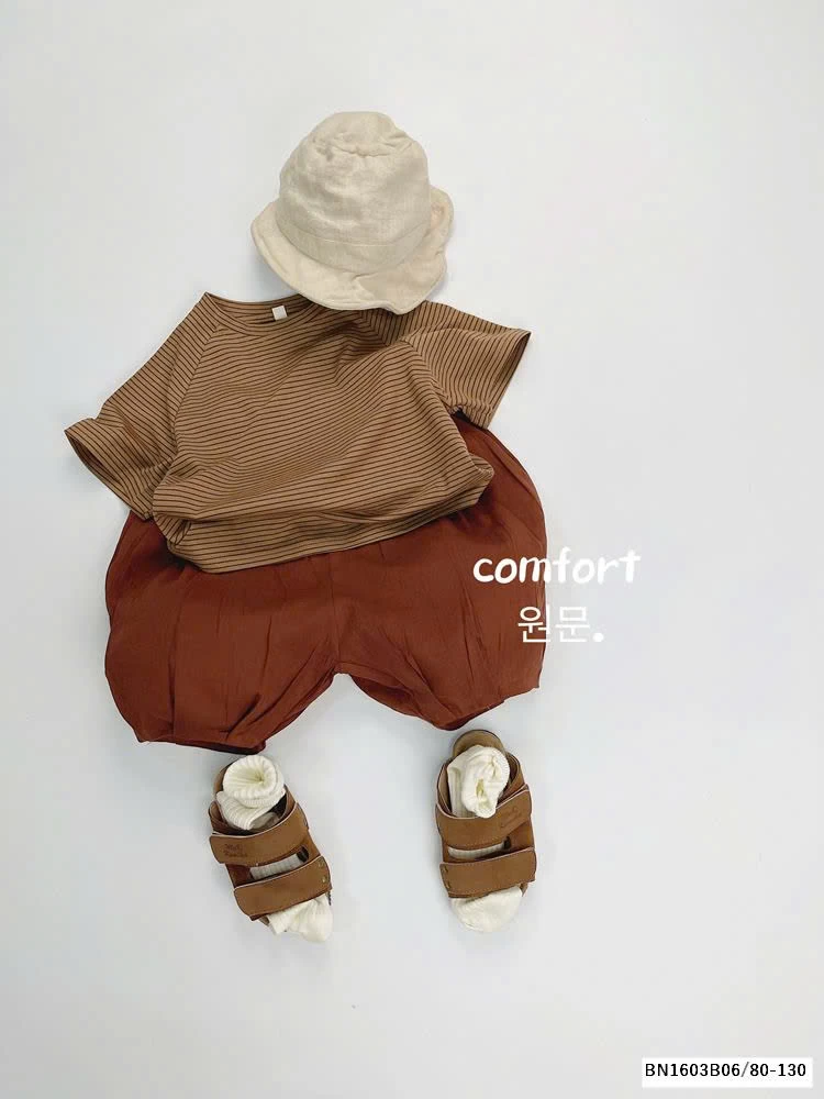 ÁO THUN KẺ TĂM XUẤT HÀN