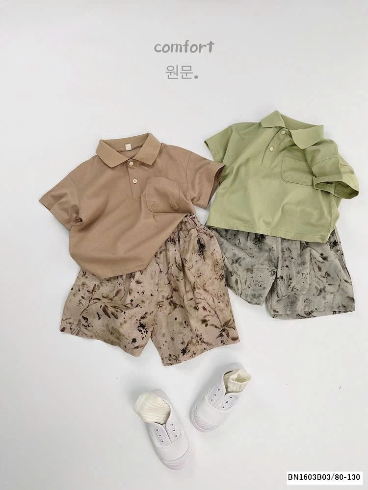 ÁO POLO TRƠN MÀU HÀN QUỐC