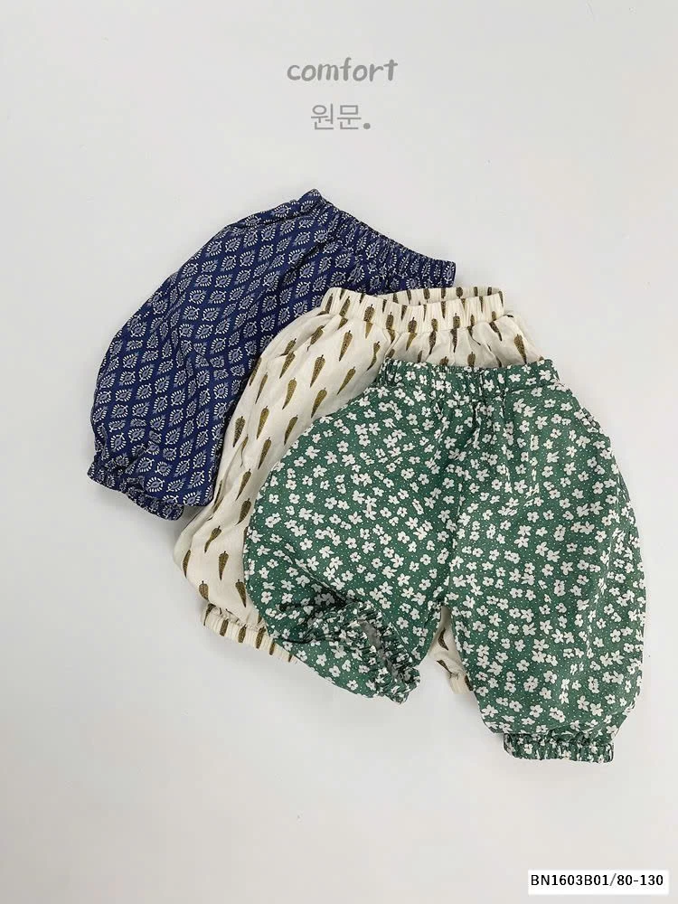 QUẦN BOM CHỐNG MUỖI HỌA TIẾT