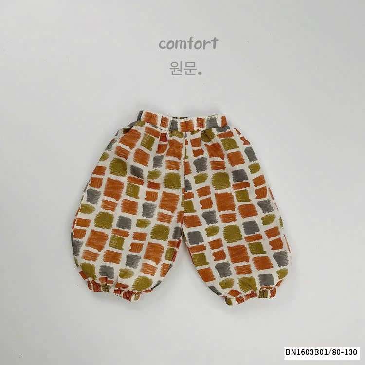 QUẦN BOM CHỐNG MUỖI HỌA TIẾT