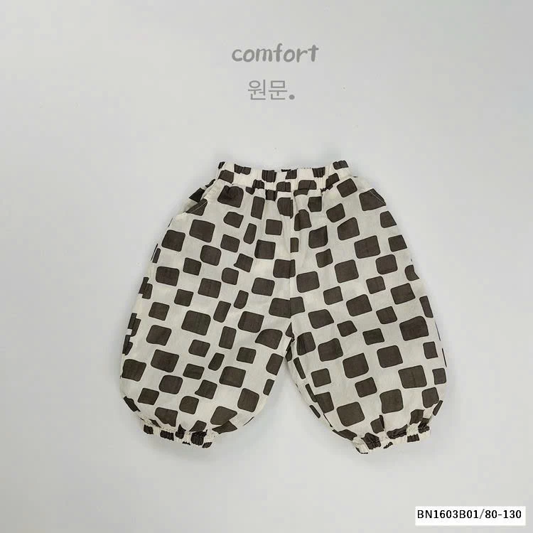 QUẦN BOM CHỐNG MUỖI HỌA TIẾT