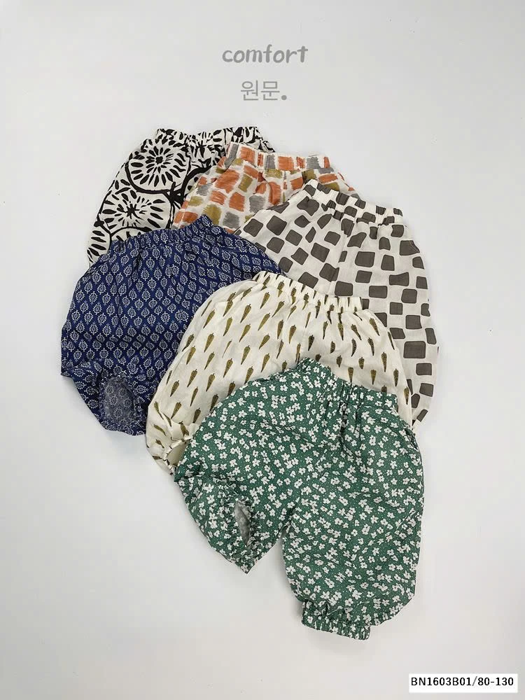 QUẦN BOM CHỐNG MUỖI HỌA TIẾT