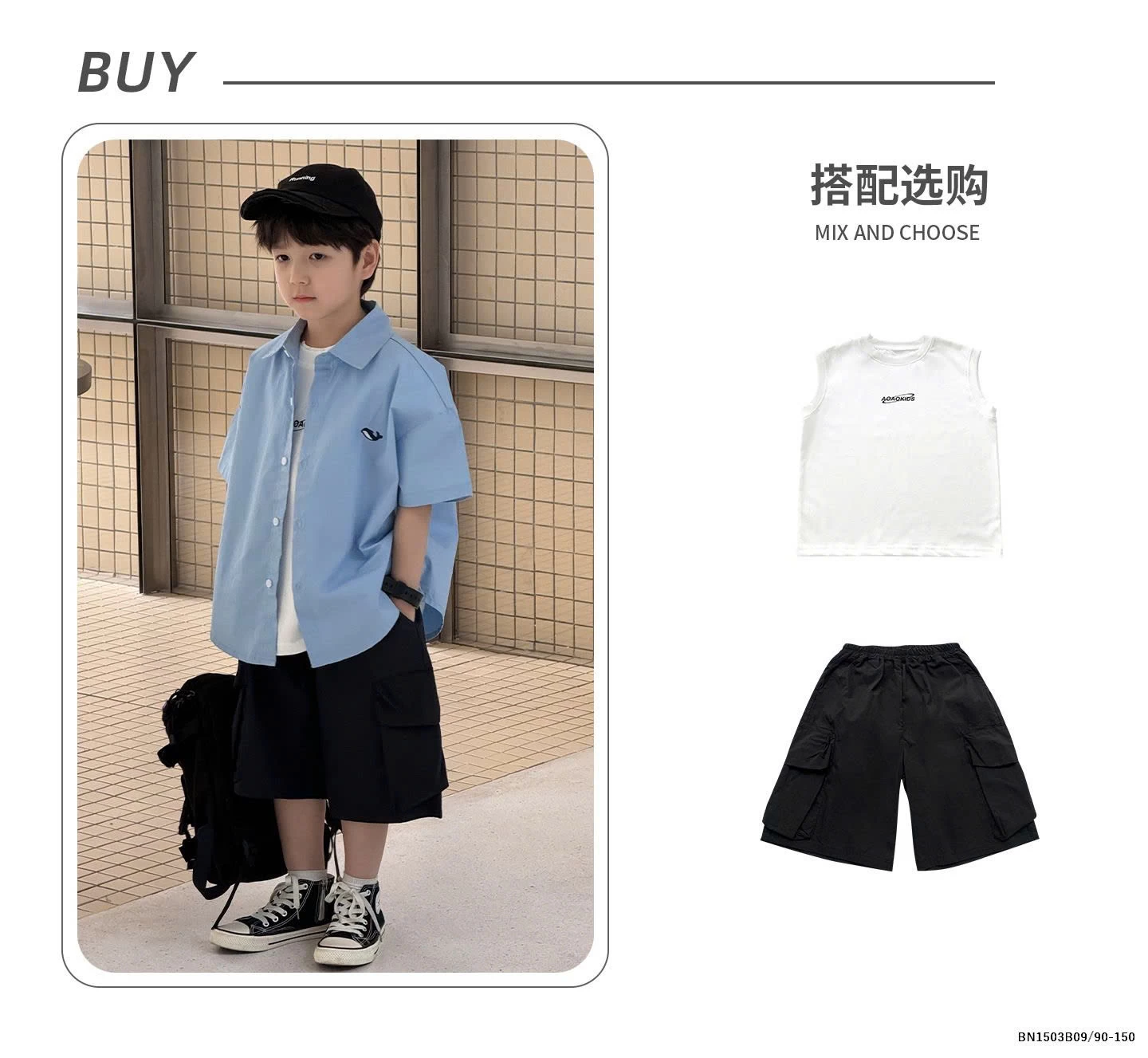 ÁO SƠ MI CÁ VOI XANH