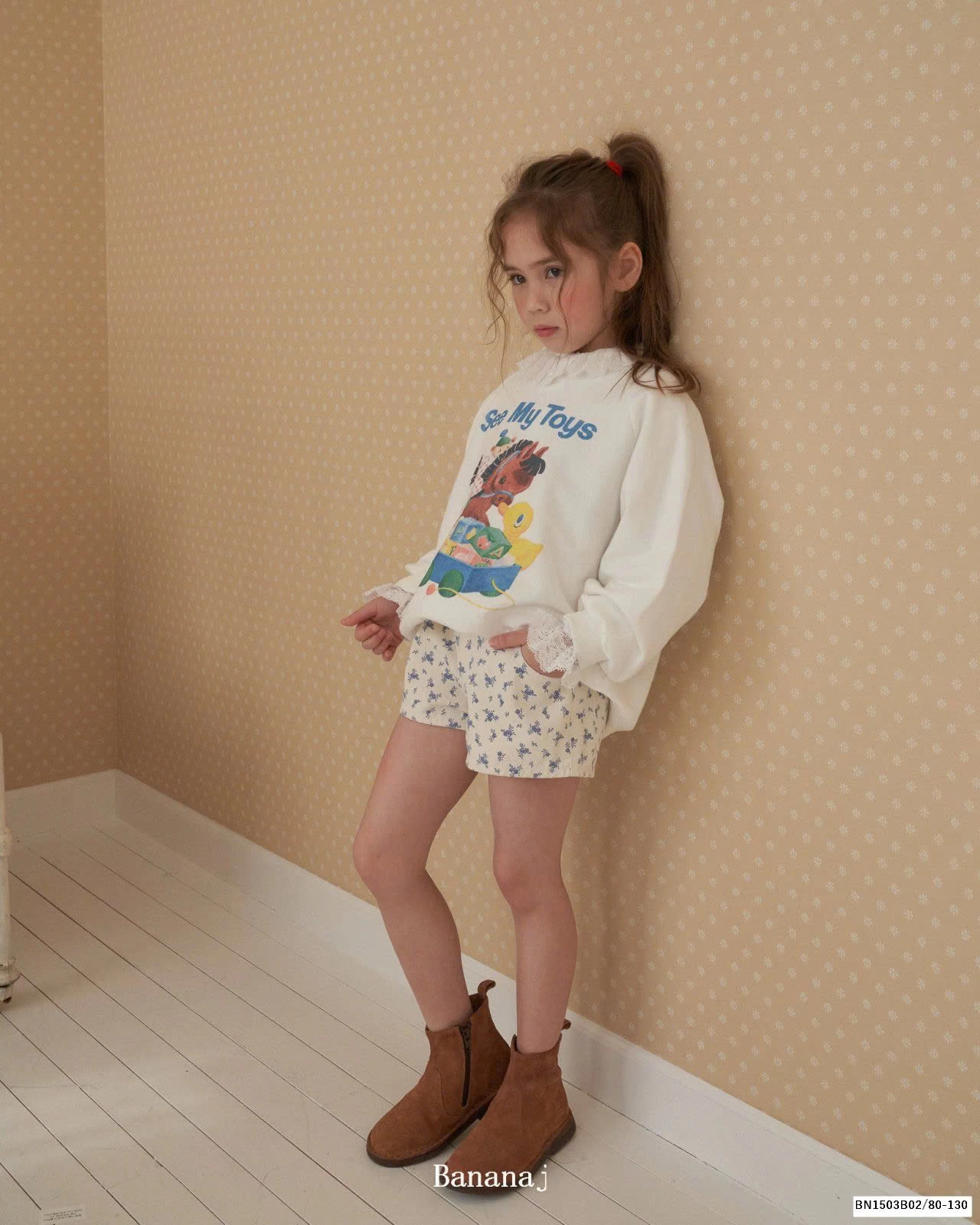 QUẦN SHORT BÉ GÁI DÁNG NGẮN